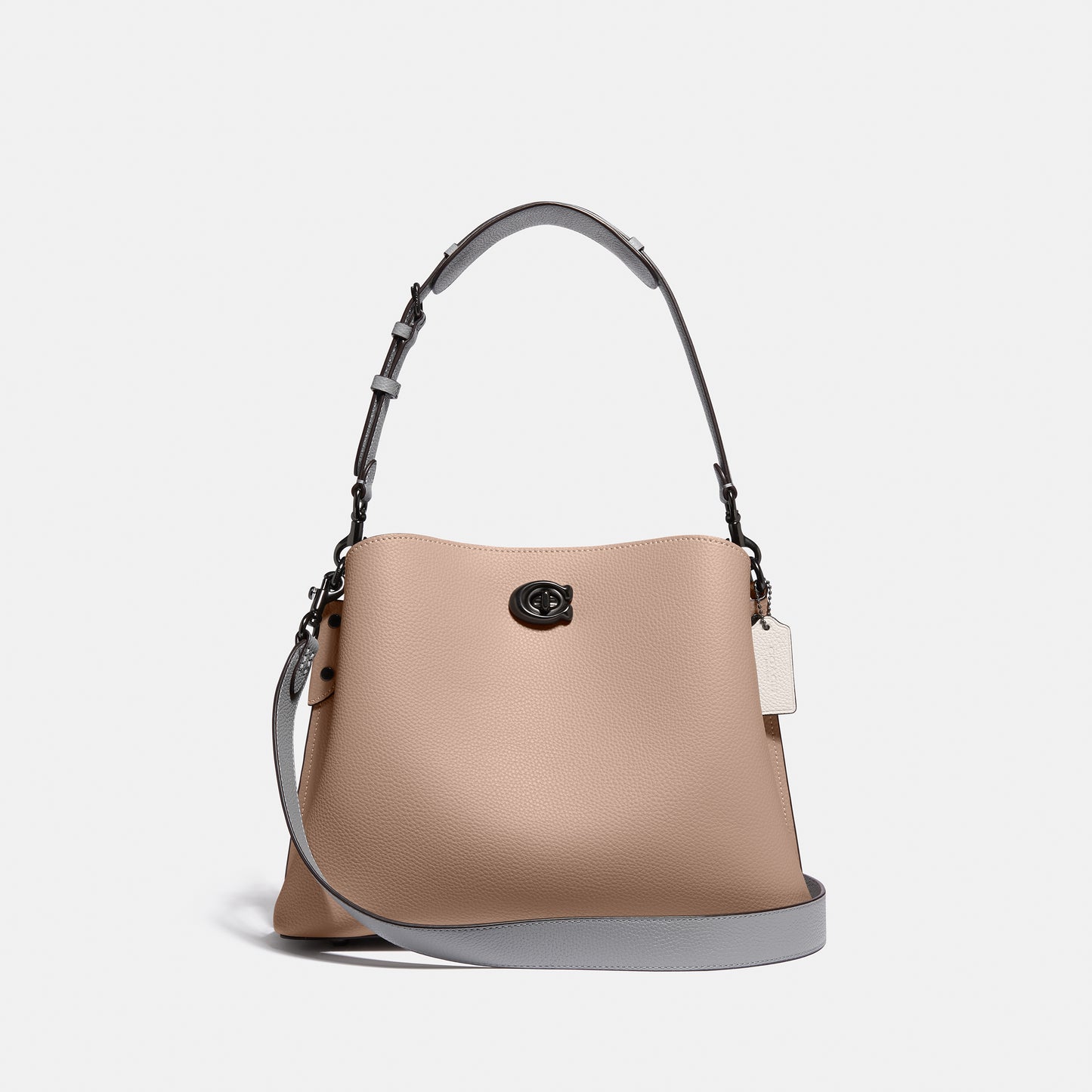 C2590-Willow Shoulder Bag In Colorblock-V5/Taupe Multi