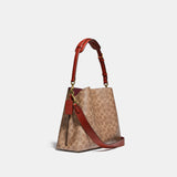 c2745-Willow Shoulder Bag In Signature Canvas