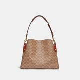 c2745-Willow Shoulder Bag In Signature Canvas