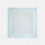 Textured Signature C Printed Silk Square