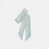 29c2783-Vintage Signature C Printed Silk Sinny-Light Blue