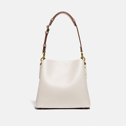 C3766-Willow Bucket Bag In Colorblock-B4/Chalk Multi
