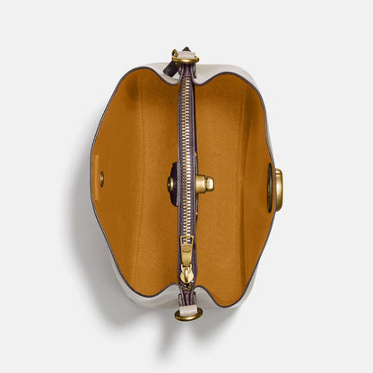 C3766-Willow Bucket Bag In Colorblock-B4/Chalk Multi