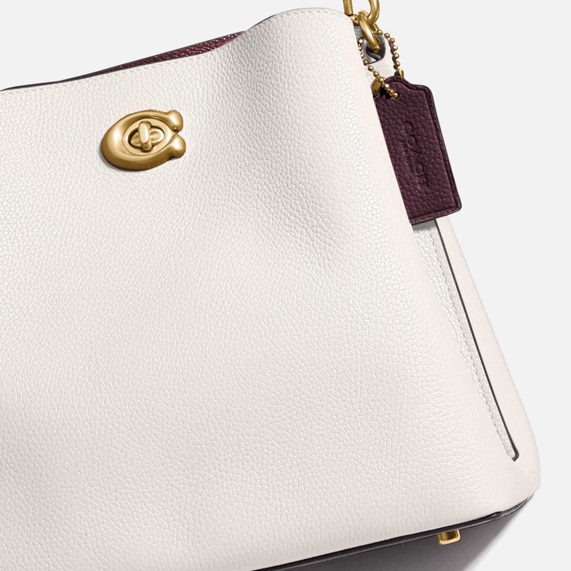 C3766-Willow Bucket Bag In Colorblock-B4/Chalk Multi