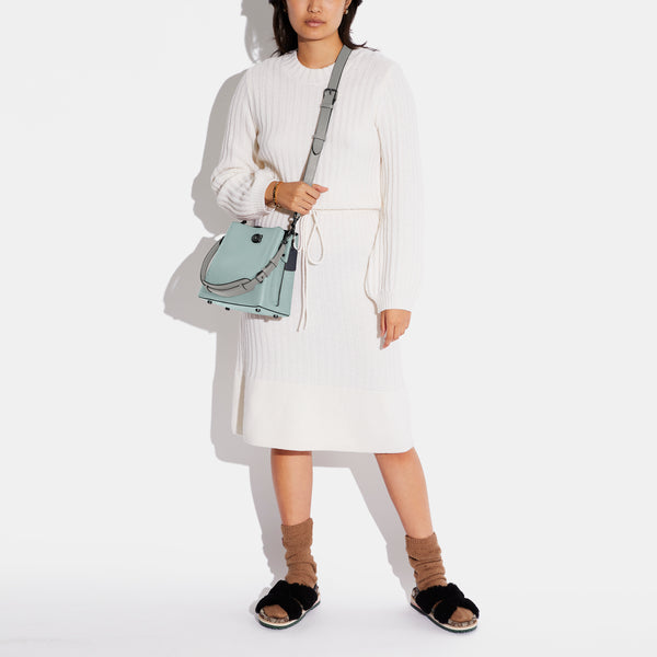 Willow Bucket Bag In Colorblock