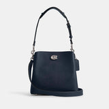 C3916-Willow Bucket Bag-Lh/Dark Navy