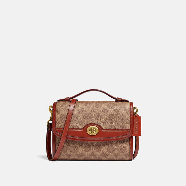 Kip Turnlock Crossbody In Signature Canvas