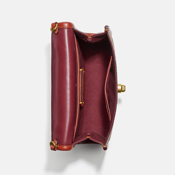 Kip Turnlock Crossbody In Signature Canvas