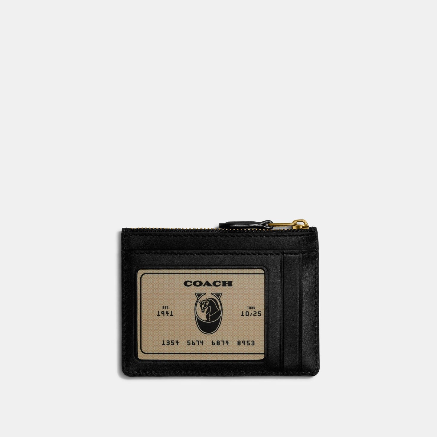 Boxed Mini Skinny Id Case In Signature Textile Jacquard - COACH Saudi Arabia Official Site