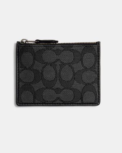 Boxed Mini Skinny Id Case In Signature Textile Jacquard - COACH Saudi Arabia Official Site