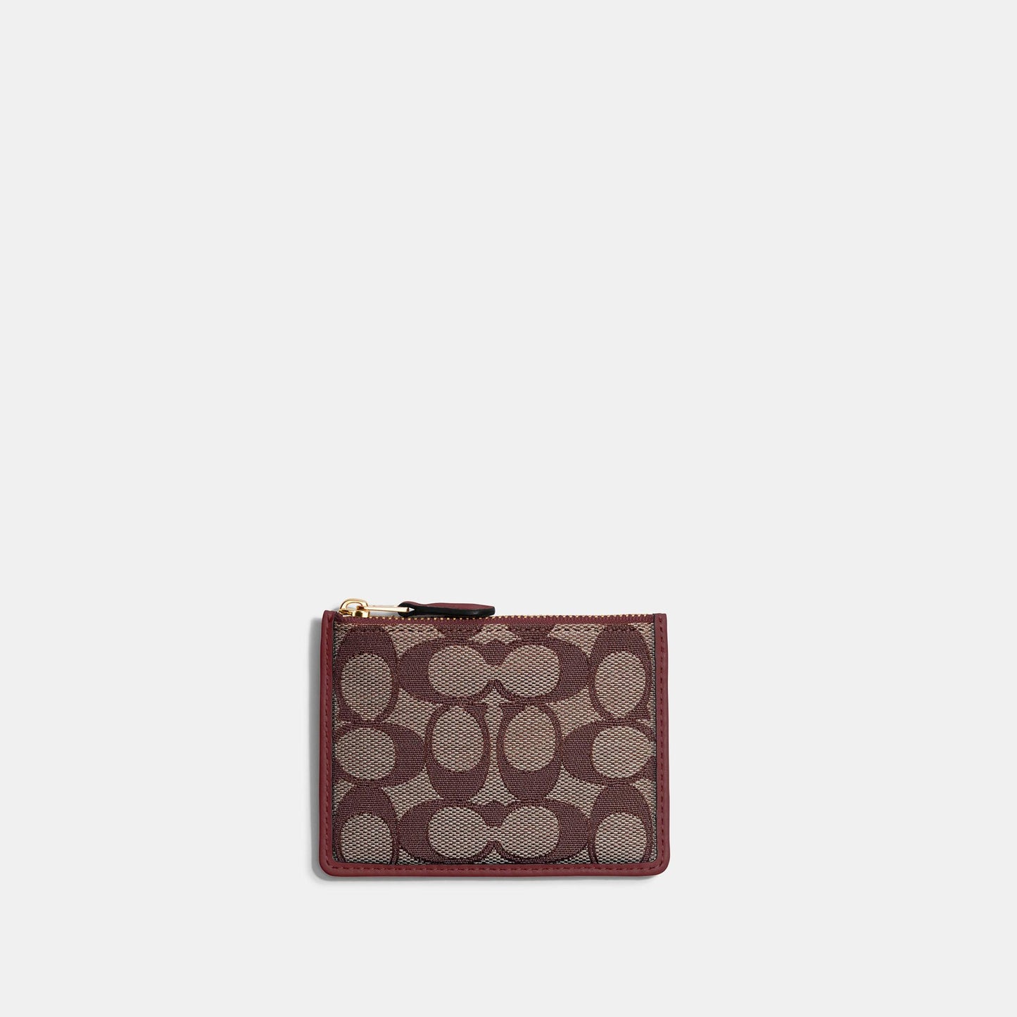 Boxed Mini Skinny Id Case In Signature Textile Jacquard - COACH Saudi Arabia Official Site