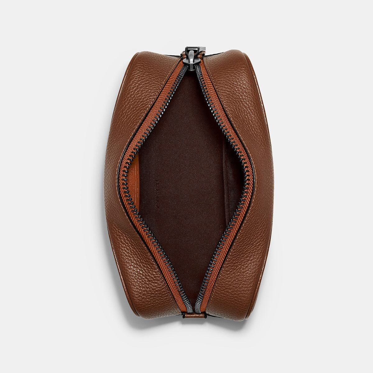 Coach-Travel Kit 21-Dark Saddle/Canyon-C6738
