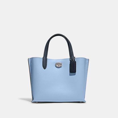C8561-Willow Tote 24 In Colorblock-Lh/Pool Multi