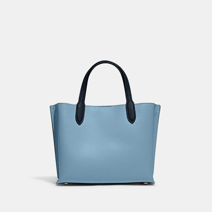 C8561-Willow Tote 24 In Colorblock-Lh/Pool Multi