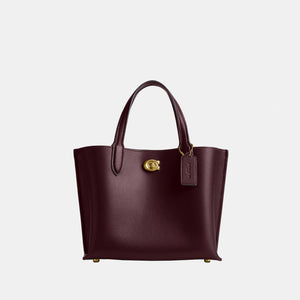 C8869-Willow Tote 24-B4/Merlot