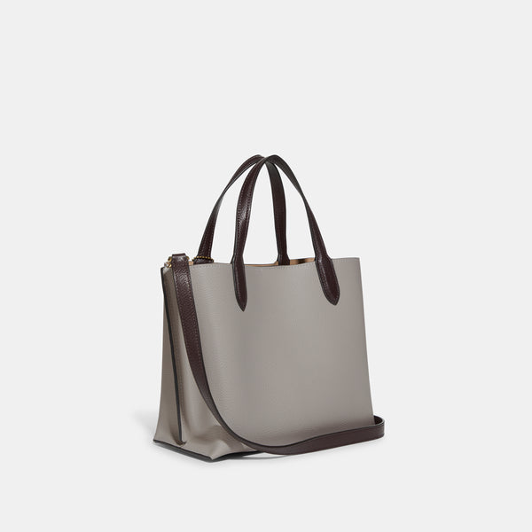 Willow Tote Bag 24 in Colorblock with Signature Canvas Interior
