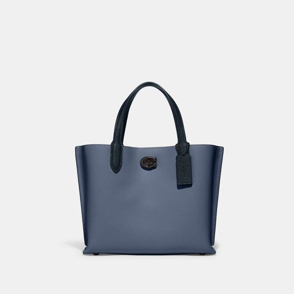 Willow Tote Bag 24 in Colorblock with Signature Canvas Interior