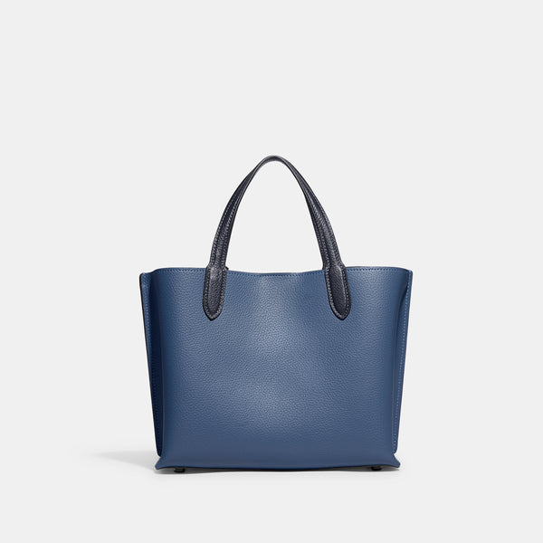 Willow Tote Bag 24 in Colorblock with Signature Canvas Interior