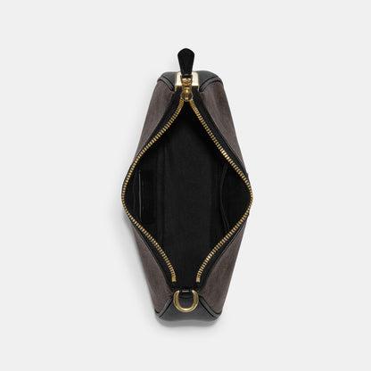 CA548-Teri Shoulder Bag In Signature Canvas-Im/Brown Black