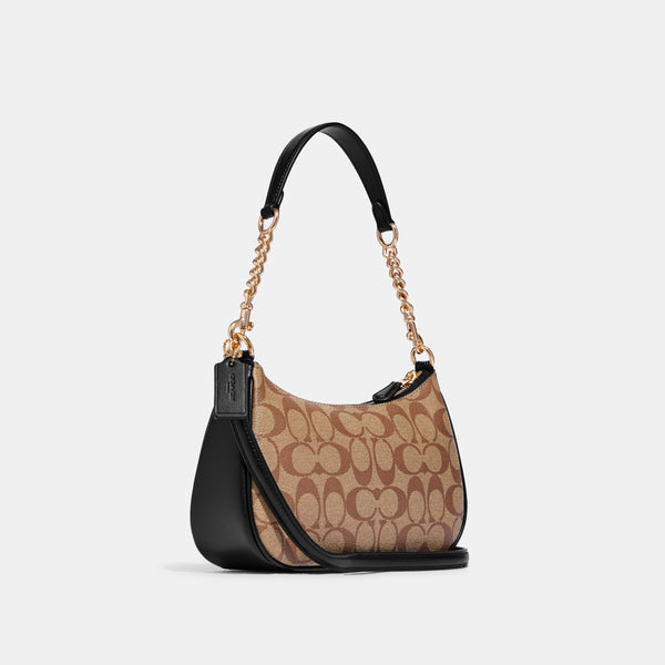 Teri Shoulder Bag In Signature Canvas