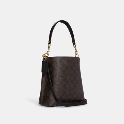 CA582-Mollie Bucket Bag 22 In Signature Canvas