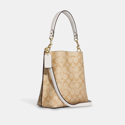 CA582-Mollie Bucket Bag 22 In Signature Canvas