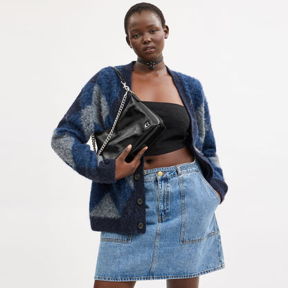 CAD75-Juliet Shoulder Bag 25-Lh/Black