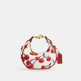 CAE83-Jonie Bag With Cherry Print-B4/Chalk Multi