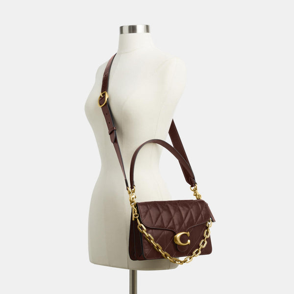 حقيبة كتف "تابي" مبطنة بحزام سلسلة