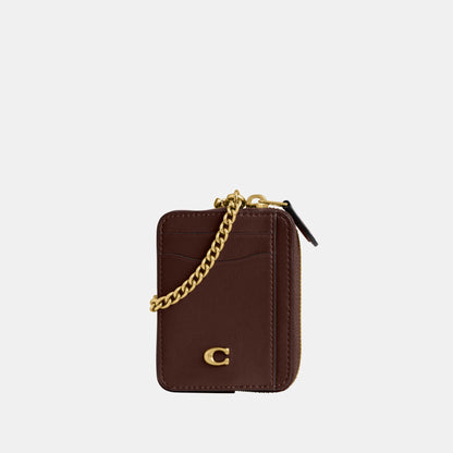 CAH08-Essential Chain Card Case-B4/Maple