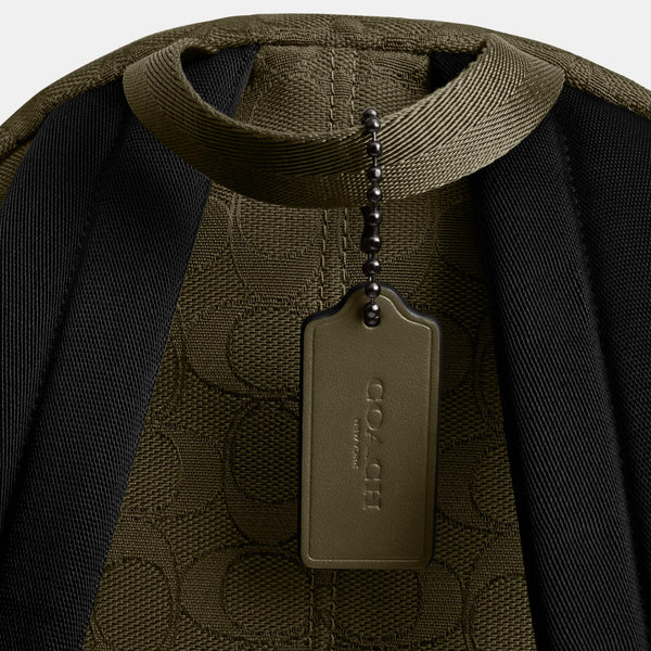 Hall Backpack In Signature Jacquard