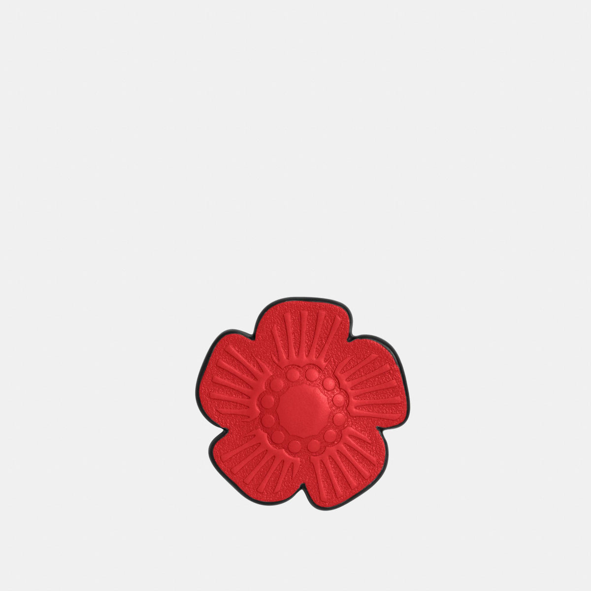 CAH22-Small Tea Rose-Bold Red