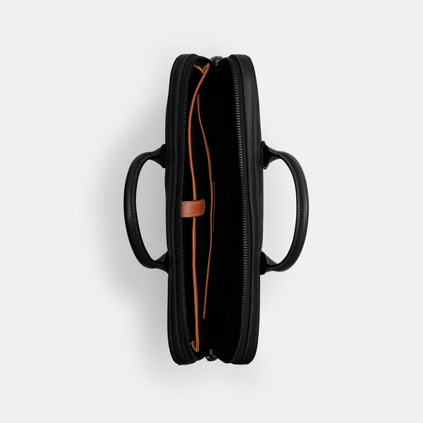 Theo Work Bag In Signature Jacquard
