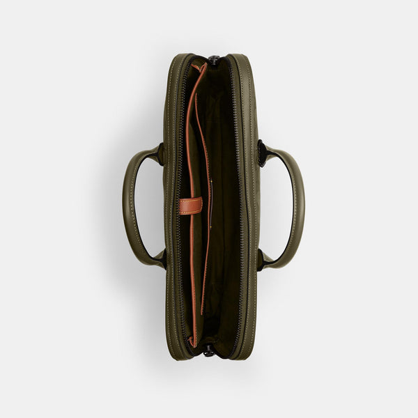 Theo Work Bag In Signature Jacquard