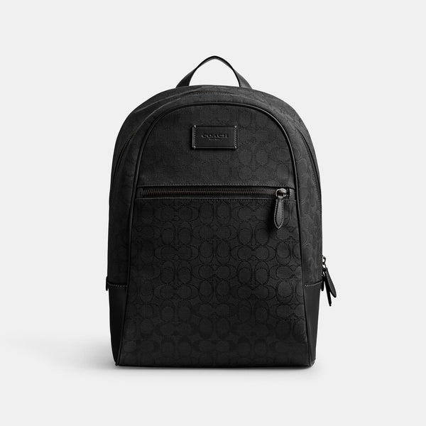 Theo Backpack In Signature Jacquard