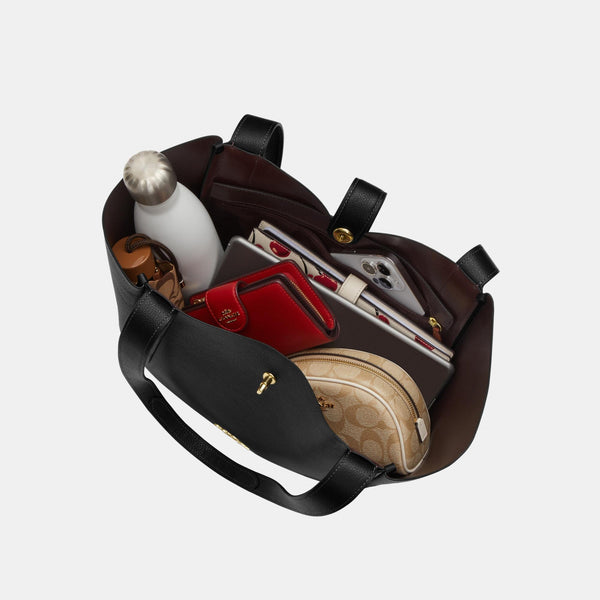 Hadley Turnlock Tote Bag