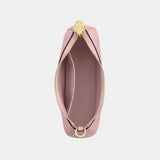 CAL51-TERI SHOULDER BAG IN SIGNATURE CANVAS-IM/Powder Pink