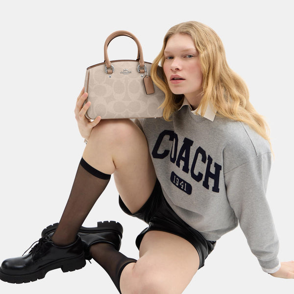 Savannah Small Carryall Bag In Signature Canvas