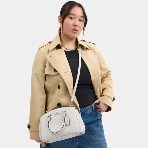 Savannah Small Carryall Bag In Signature Canvas