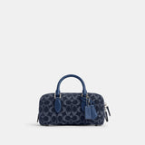 Bowery Satchel 22 In Signature Denim