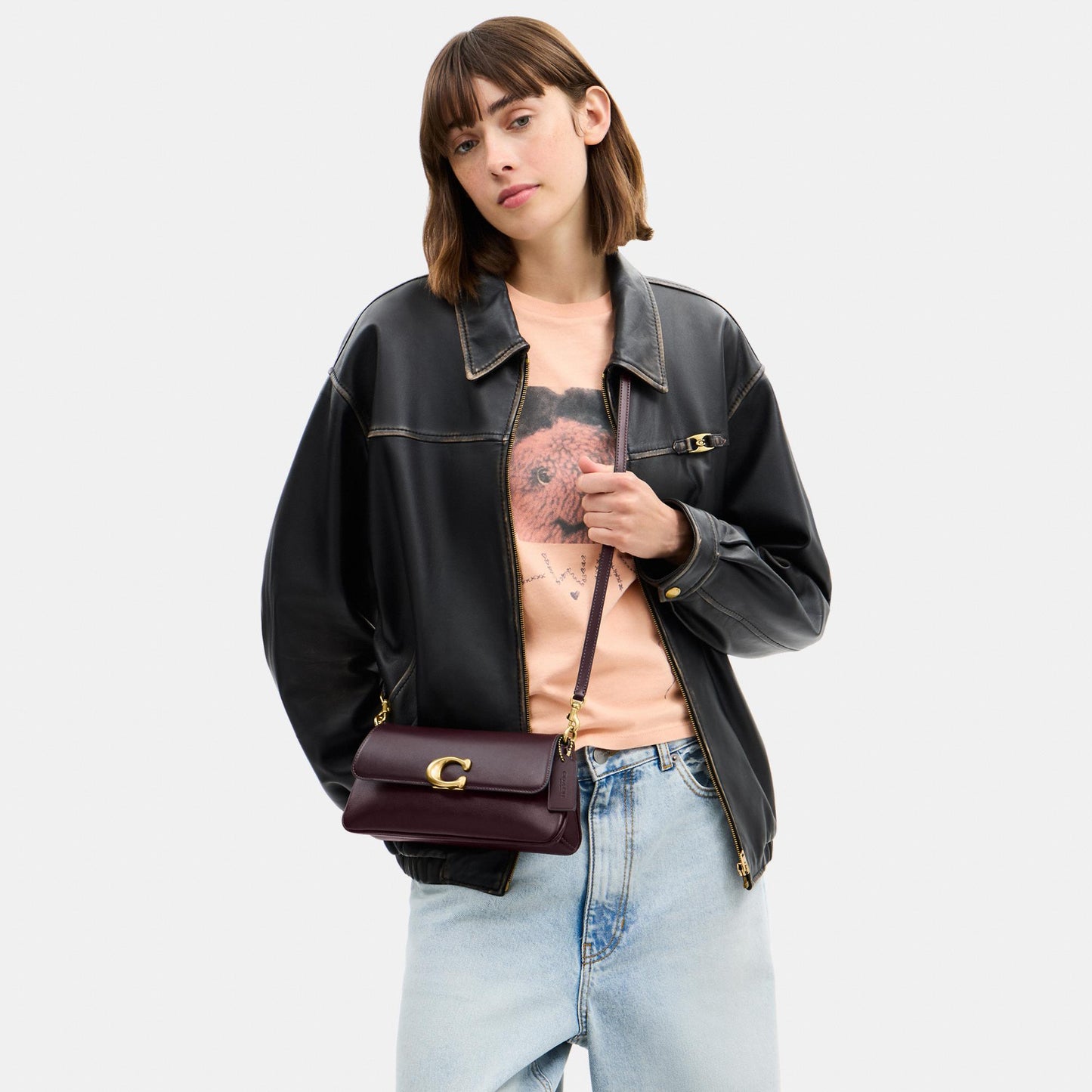 CAM16-Jet Shoulder Bag-B4/Black Currant