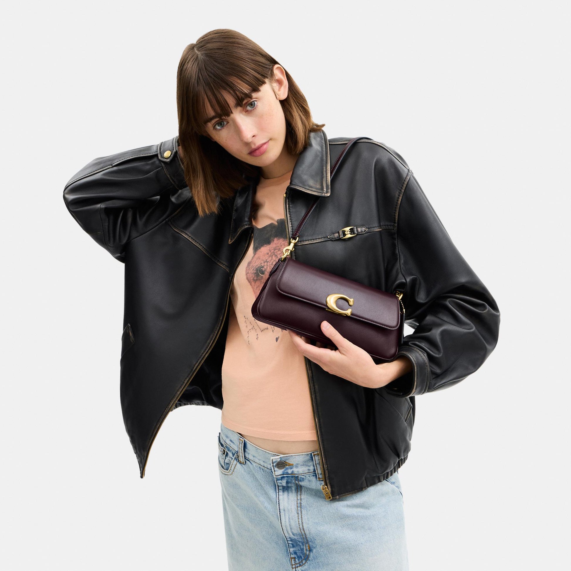 CAM16-Jet Shoulder Bag-B4/Black Currant
