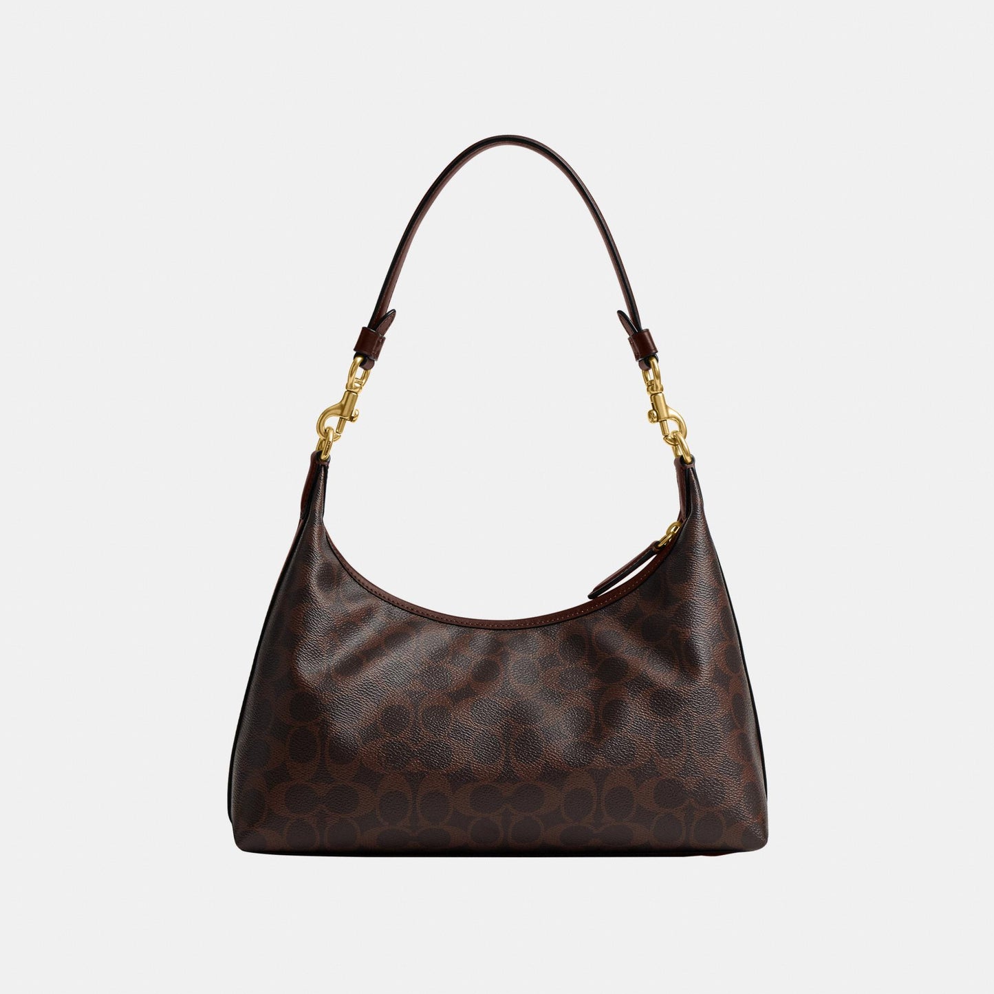CAM23-Juliet Shoulder Bag In Signature Canvas-B4/Maple Maple