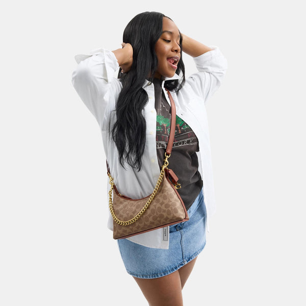 Juliet Shoulder Bag 25 In Signature Canvas