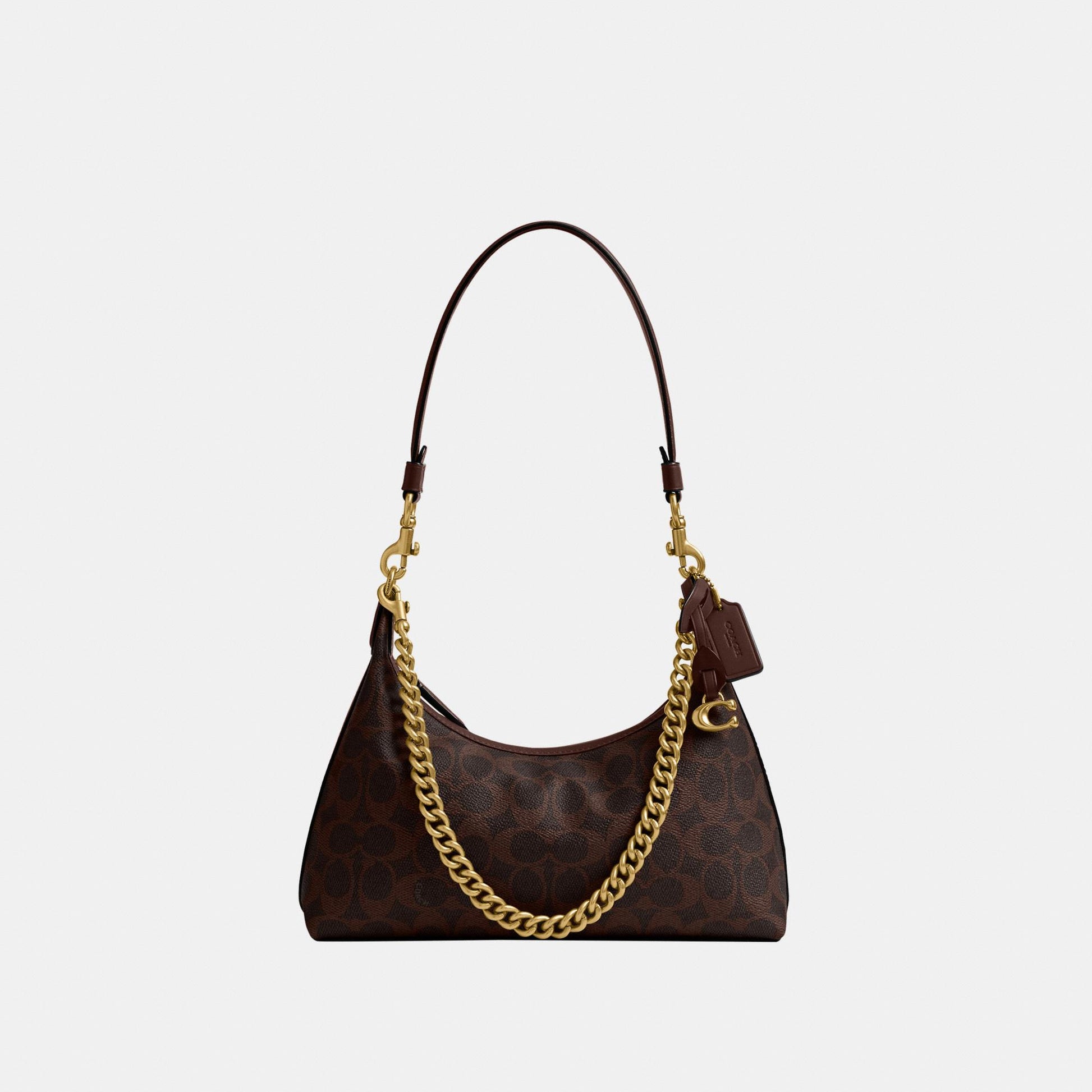 CAM26-Juliet Shoulder Bag 25 in Signature Canvas-B4/Maple Maple