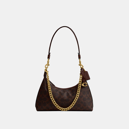 CAM26-Juliet Shoulder Bag 25 In Signature Canvas-B4/Maple Maple