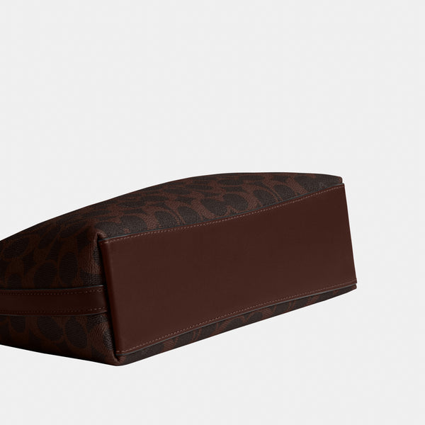 حقيبة كتف "جوليت 25" من القماش بنقشة كوتش