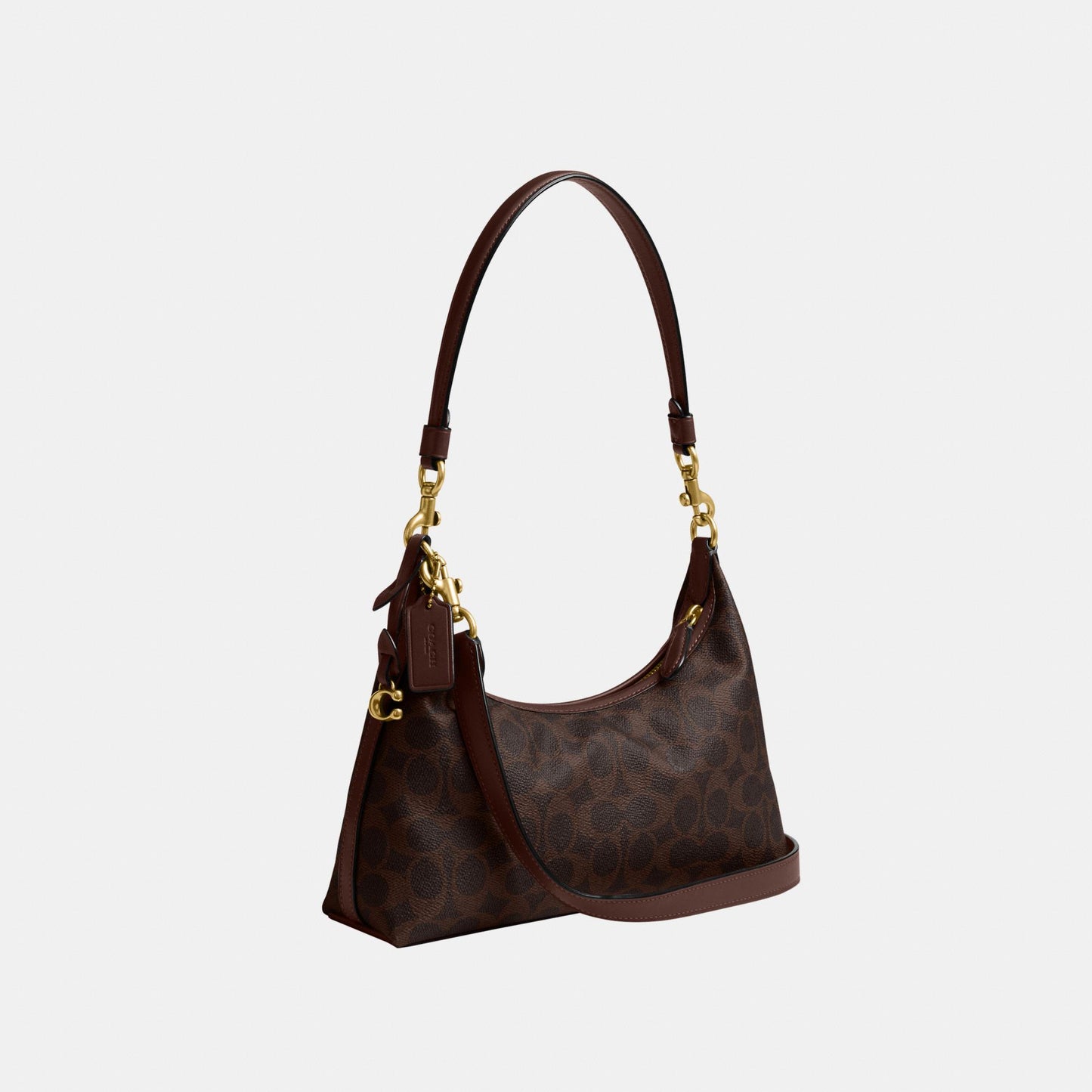 CAM26-Juliet Shoulder Bag 25 in Signature Canvas-B4/Maple Maple