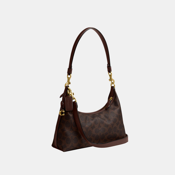 حقيبة كتف "جوليت 25" من القماش بنقشة كوتش