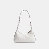 CAM26-JULIET SHOULDER BAG 25 IN SIGNATURE CANVAS-LH/White Chalk